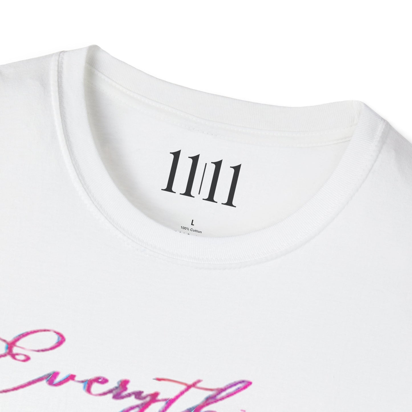 EVERYTHING STARTED AS NOTHING - Unisex Tee